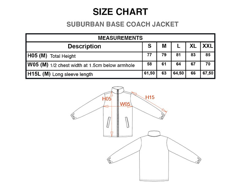 product size guide